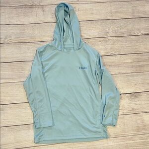 Huk Sky Blue Performance Hoodie